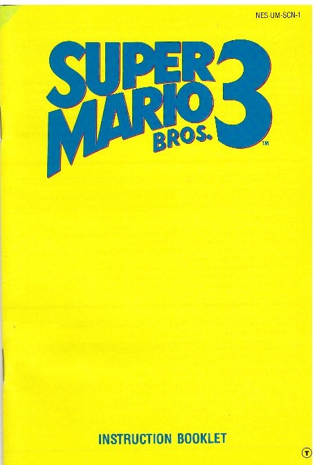 SUPER MARIO BROS 3 (NES MANUAL)